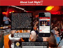 Tablet Screenshot of aboutlastnight.com